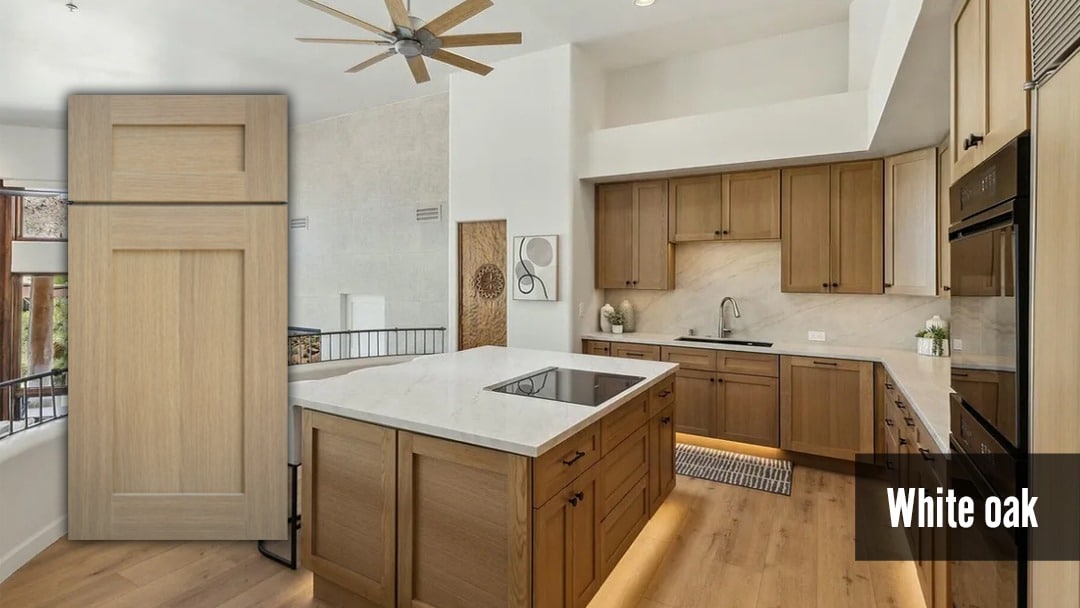 White Oak Cabinets